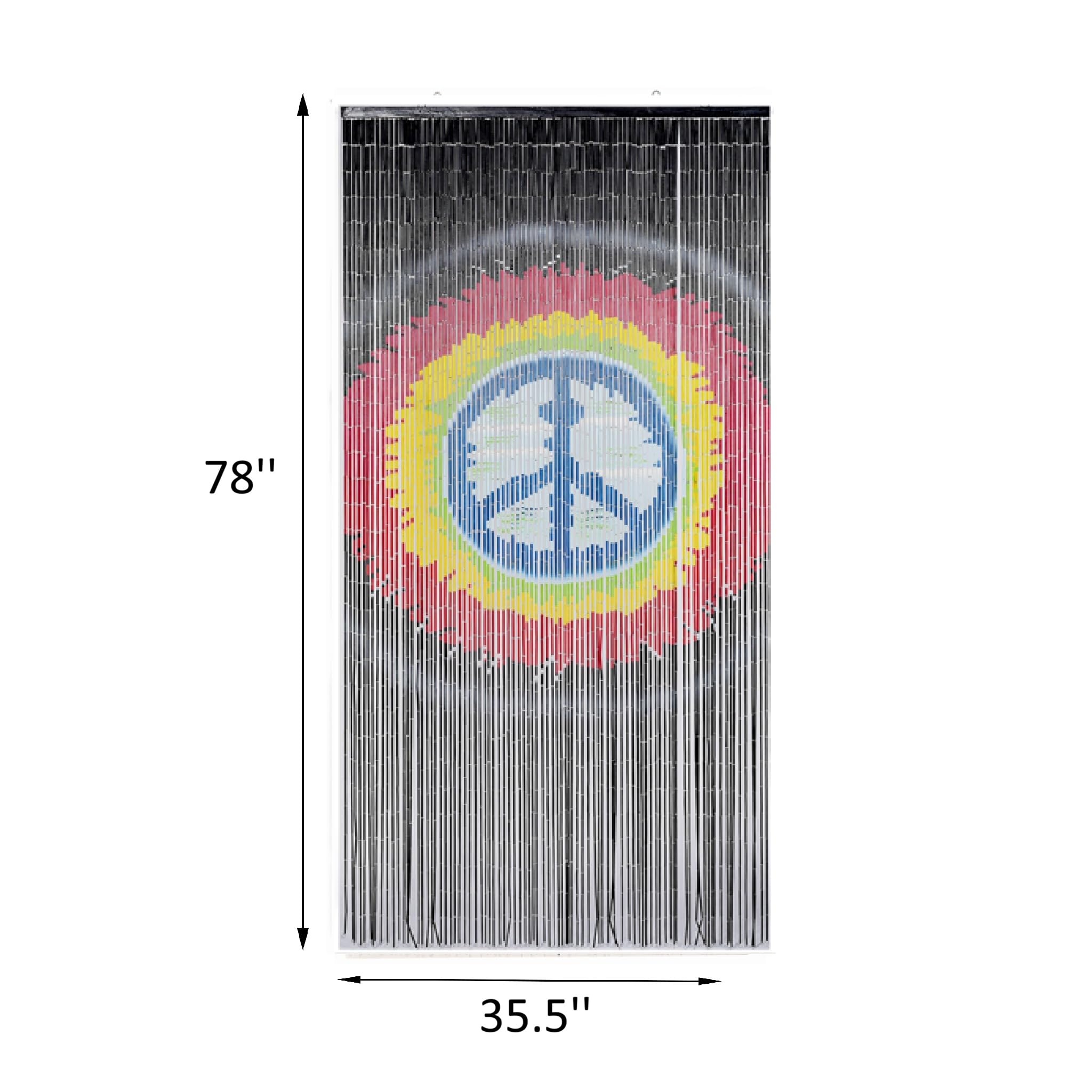 Amazon.com: TACHILC Peace Doorway Beads Curtains, Bamboo Beaded