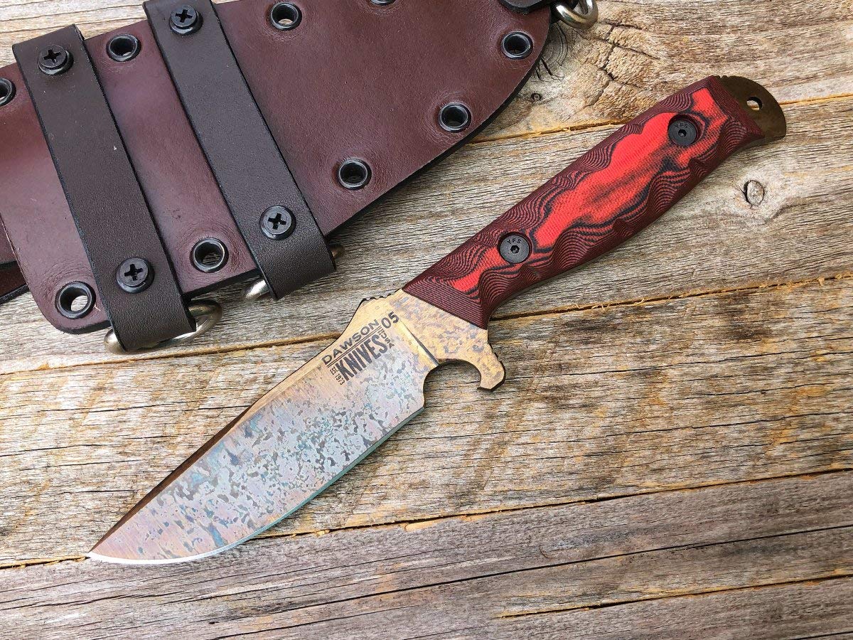 0Dawson Knives Pathfinder Red