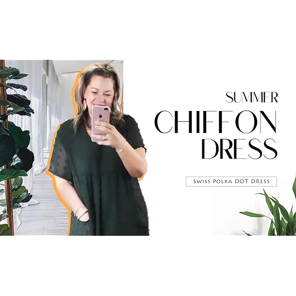 MIHOLL Womens Mini Dress V Neck Short Sleeve Ruffle Loose 2023 Summer Casual Flowy Dresses with Pockets