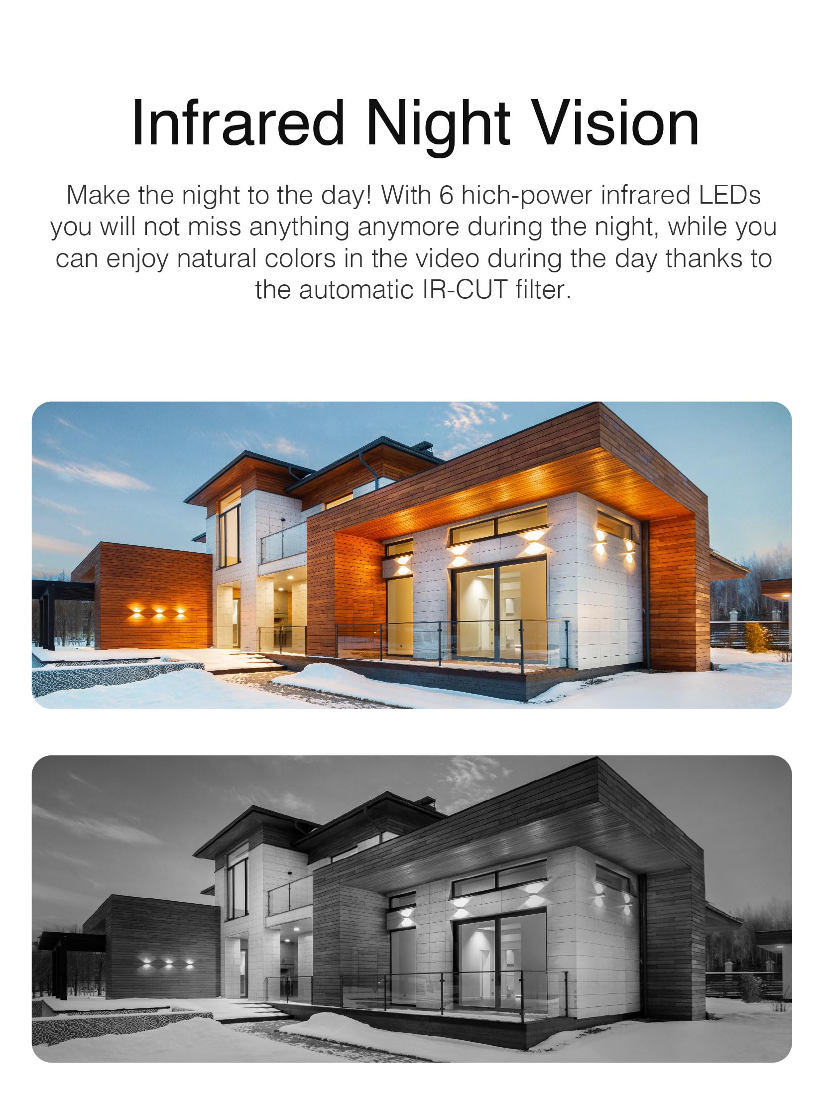 INSTAR IN-9420 2K+ Bianco - LAN/PoE/WiFi telecamera di sorveglianza con IA (AI) - Telecamera IP - PIR - PTZ controllabile - Uso per interni ed esterni - HomeKit HKSV - MQTT