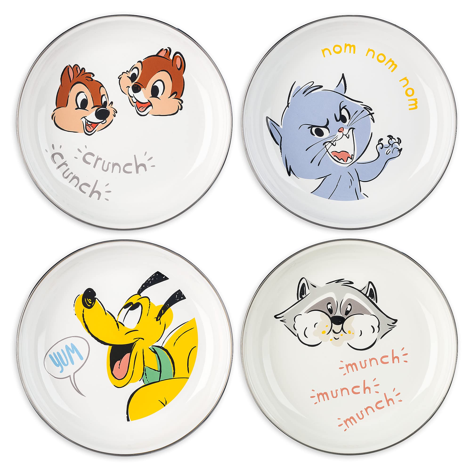 Amazon.com: Disney Critters Enamel Plates : Home & Kitchen