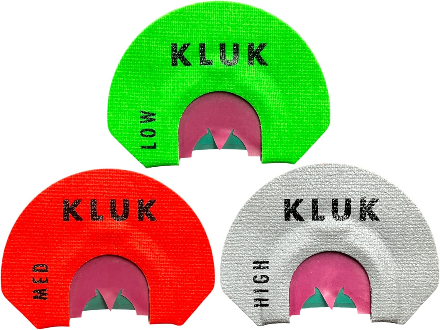 Redhead Hybrid Turkey Call Starter Package, 3 Reed Design with Red Latex Top Reed, Green Latex Middle and Bottom Reeds