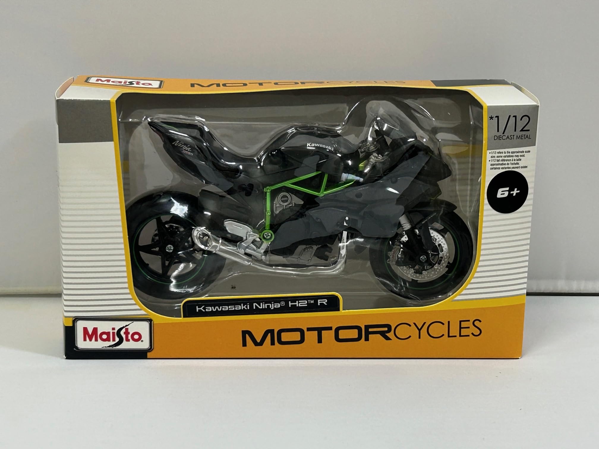 Amazon.co.jp: マイスト ミニバイク 1/12 カワサキ ニンジャ H2R