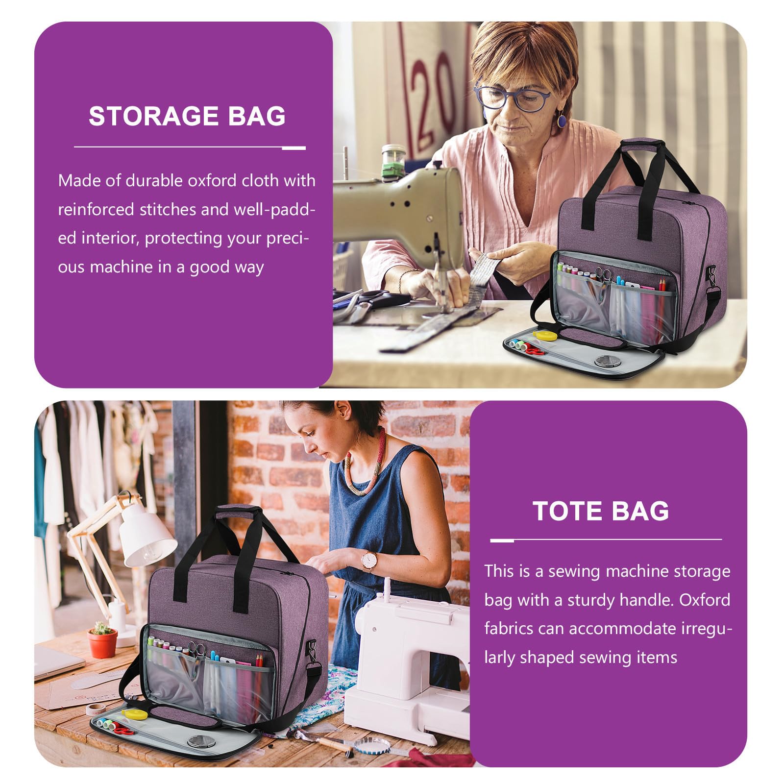 Bolsa 600d para Mano Oxford Tela Máquina