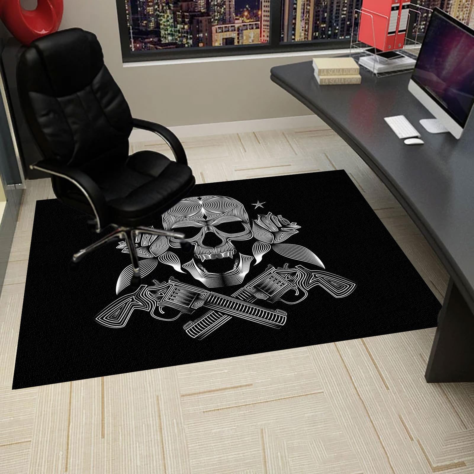 Alfombrilla para silla resistente a los arañazos de alta durabilidad para suelos duros
