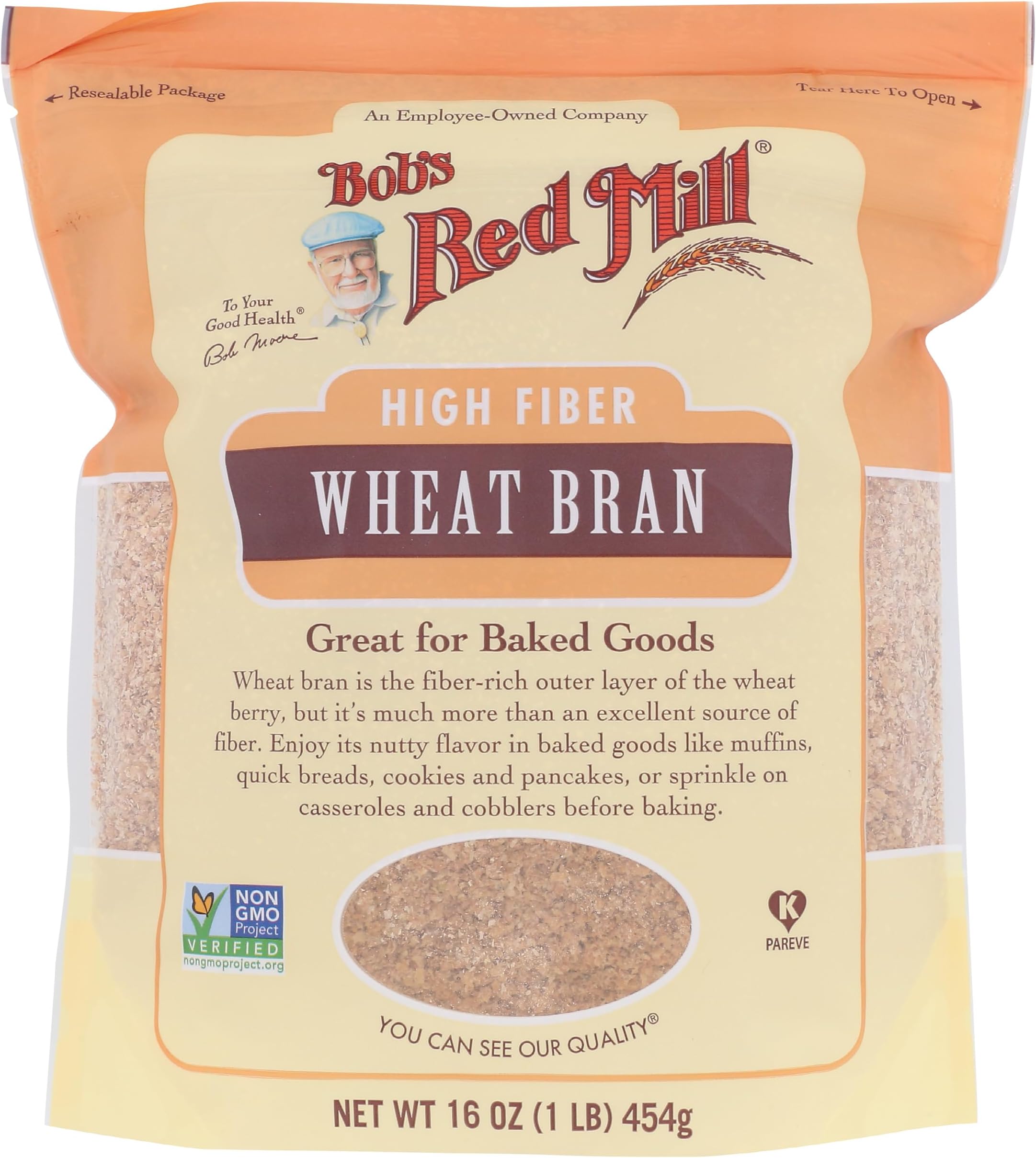 Bob's Red Mill Wheat Bran, 16 Oz