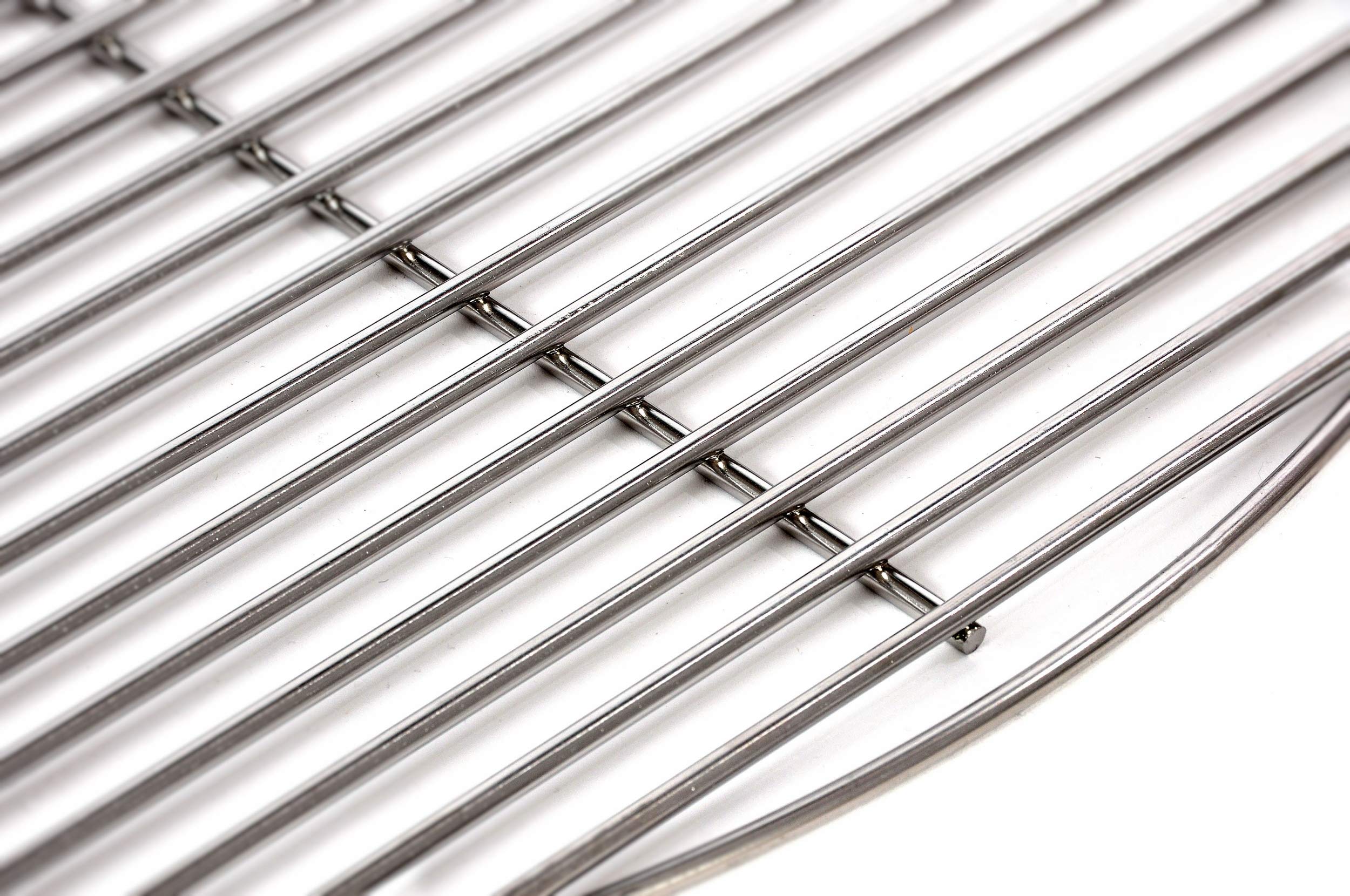 Grillrost Ø 70 cm aus Edelstahl rostfrei und elektropoliert 4mm für Grill rund, Kugelgrill, Feuerschalen Grillschalen Rundgrill
