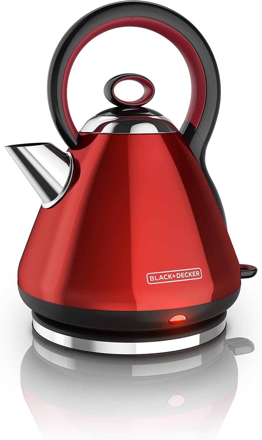 BLACK+DECKER KE2900R 1.7L Stainless Steel Electric Cordless