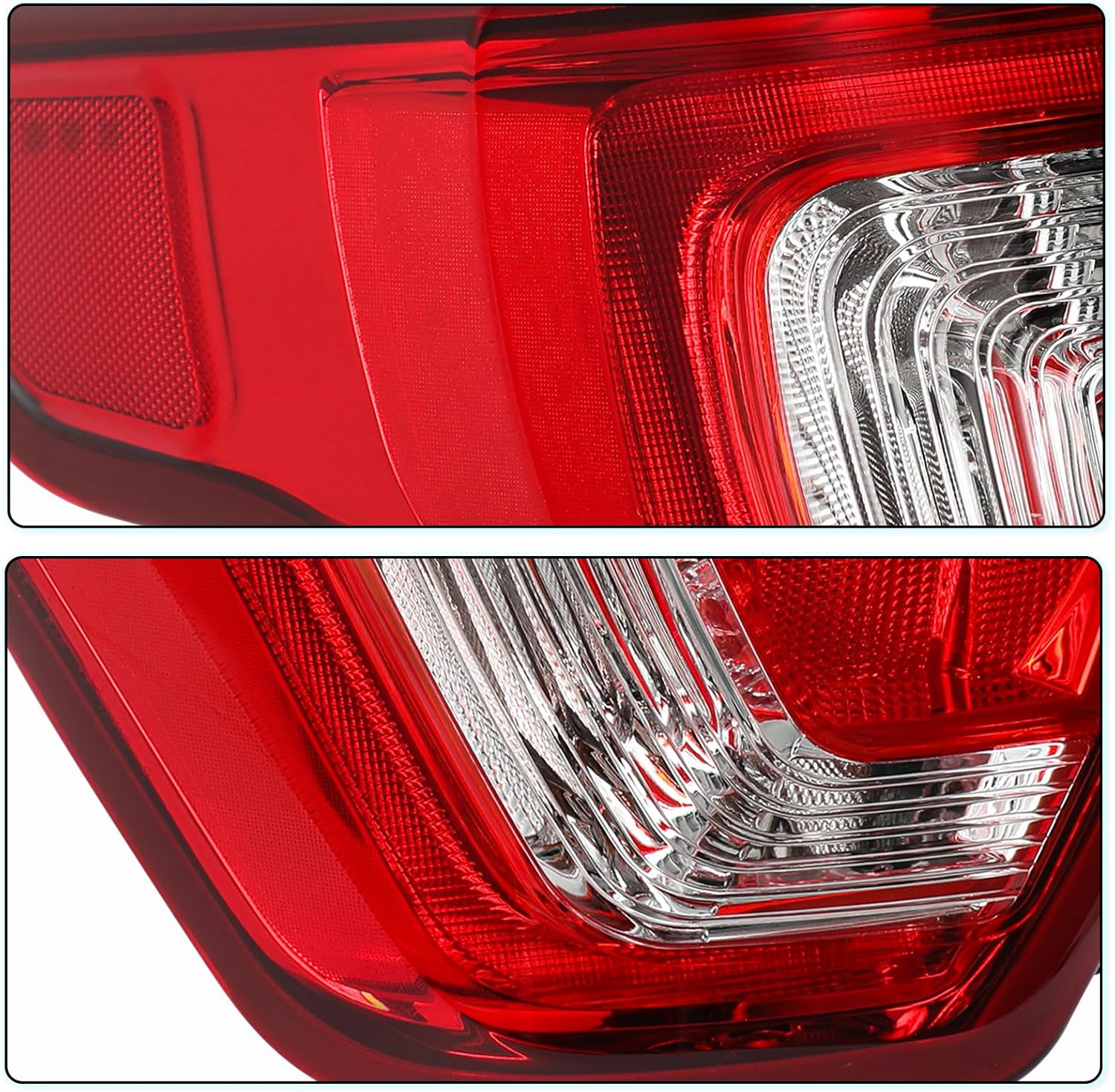 Taillight Assembly with Wiring Harness & Bulbs for 2016 to 2019 Ford Explorer Rear Tail Light Left Driver Side