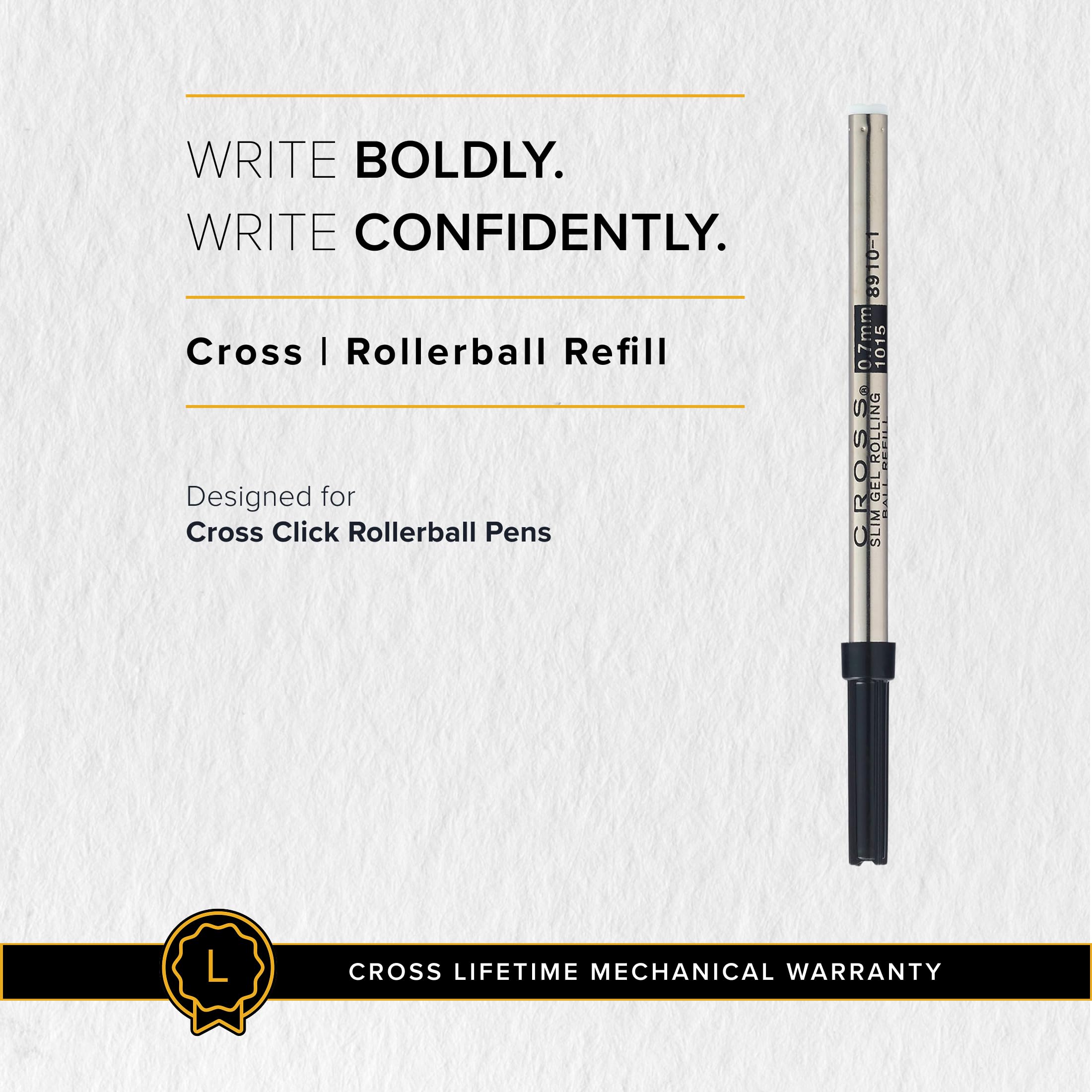 Cartuccia di ricambio żel per Cross Slim, Nero, 1 karta (8910 – 1) każda