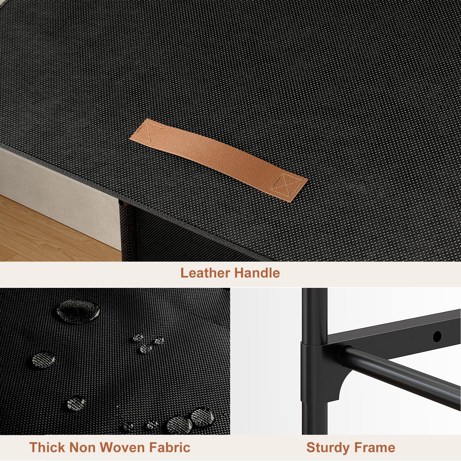 Best Covered Shoe Rack 2026: 5 Dust-Proof Picks Compared 1 UNITSTAGE 5 Tier Shoe Cabinet with Door, 20-Pair Storage, Black — product photo