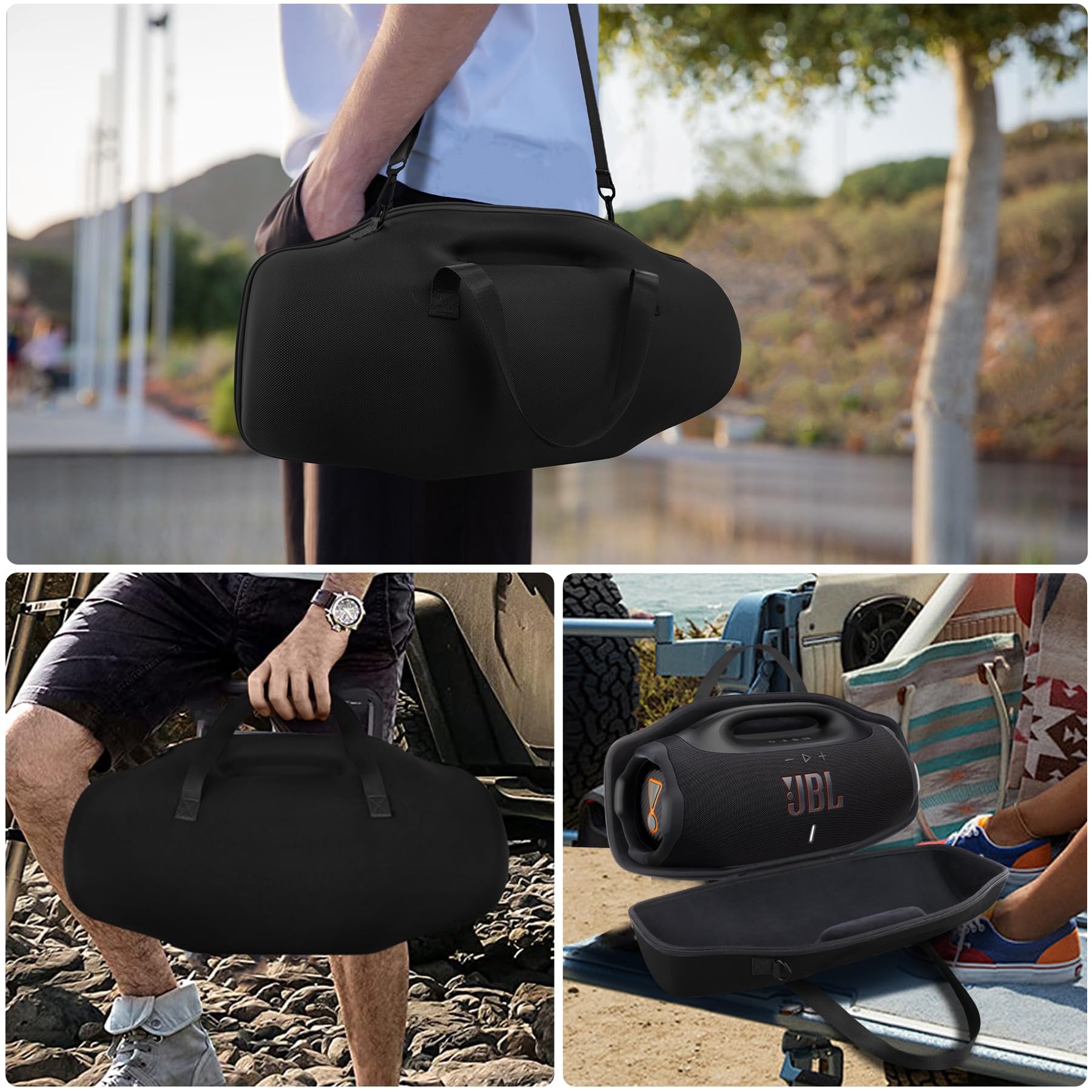 co2CREA cassa custodia borsa per JBL Boombox 4 altoparlante Bluetooth portatile, solo caso