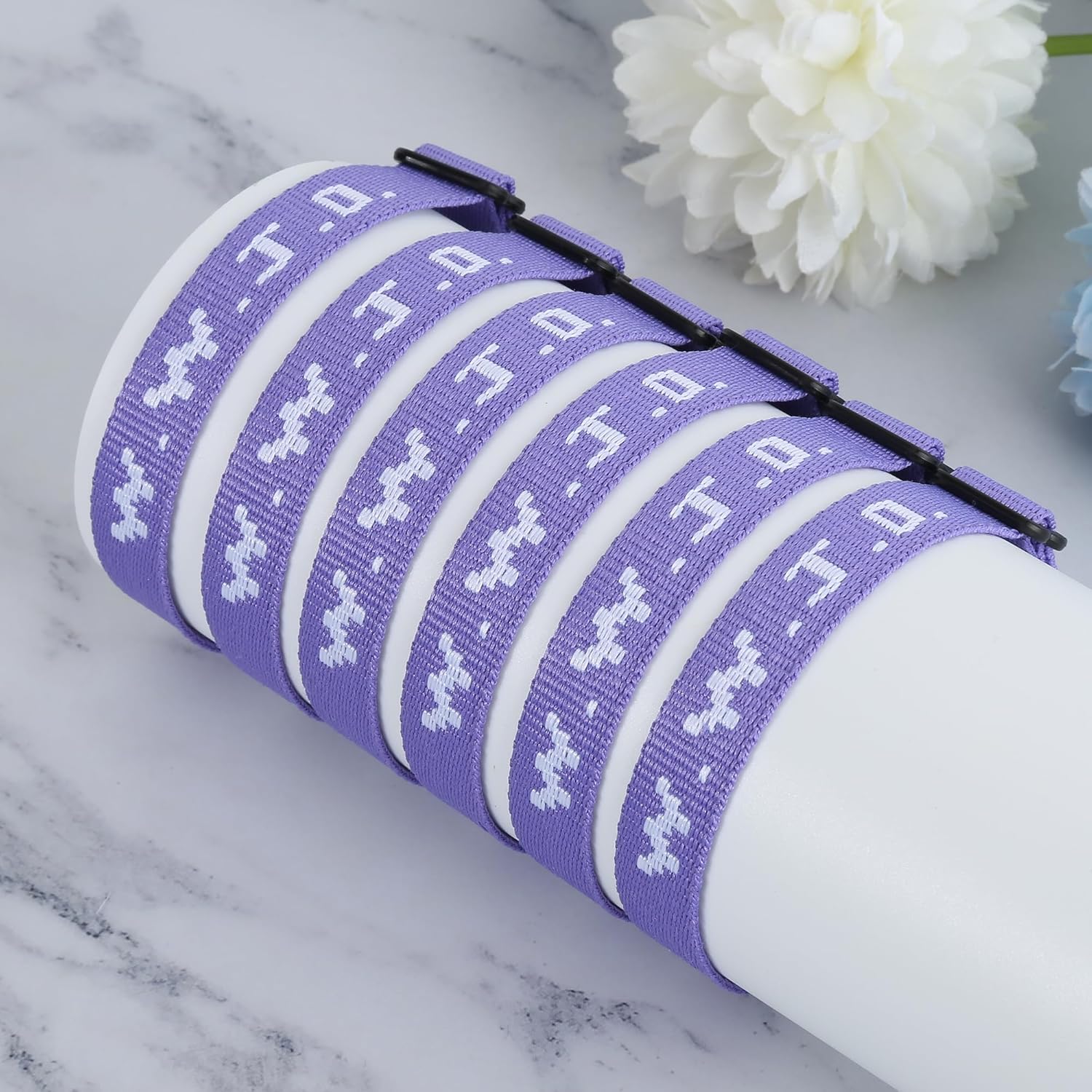 6PCS WWJD Bracelet Pack for Women Men, Christian Gifts Wristbands, WWJD Bracelets - What Would Jesus Do Bracelet - Image 5