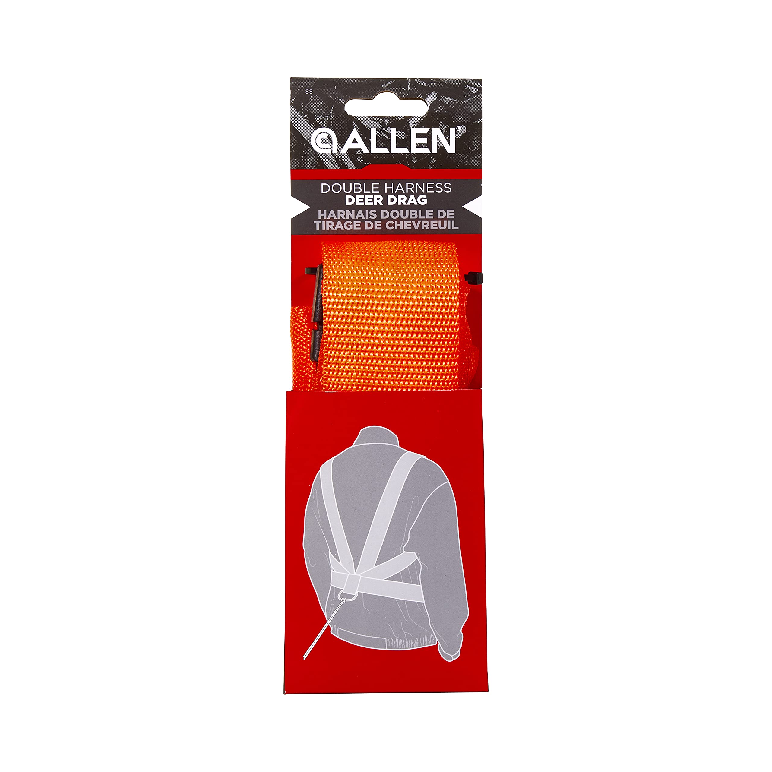 Allen Company Unisex's 33 akcesoria myśliwskie do gry, jasnopomarańczowy, jeden rozmiar
