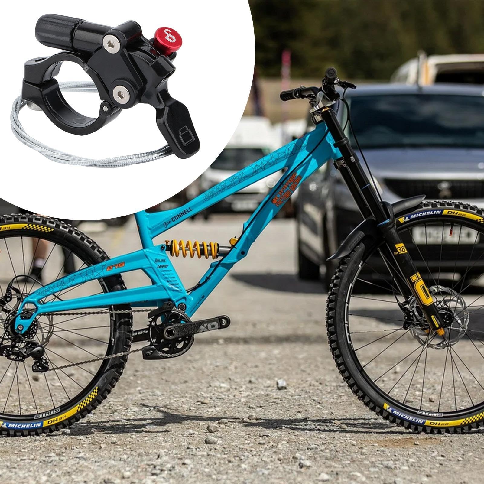 Amazon | 自転車用リモート ロックアウト レバー | 耐久性のある自転車