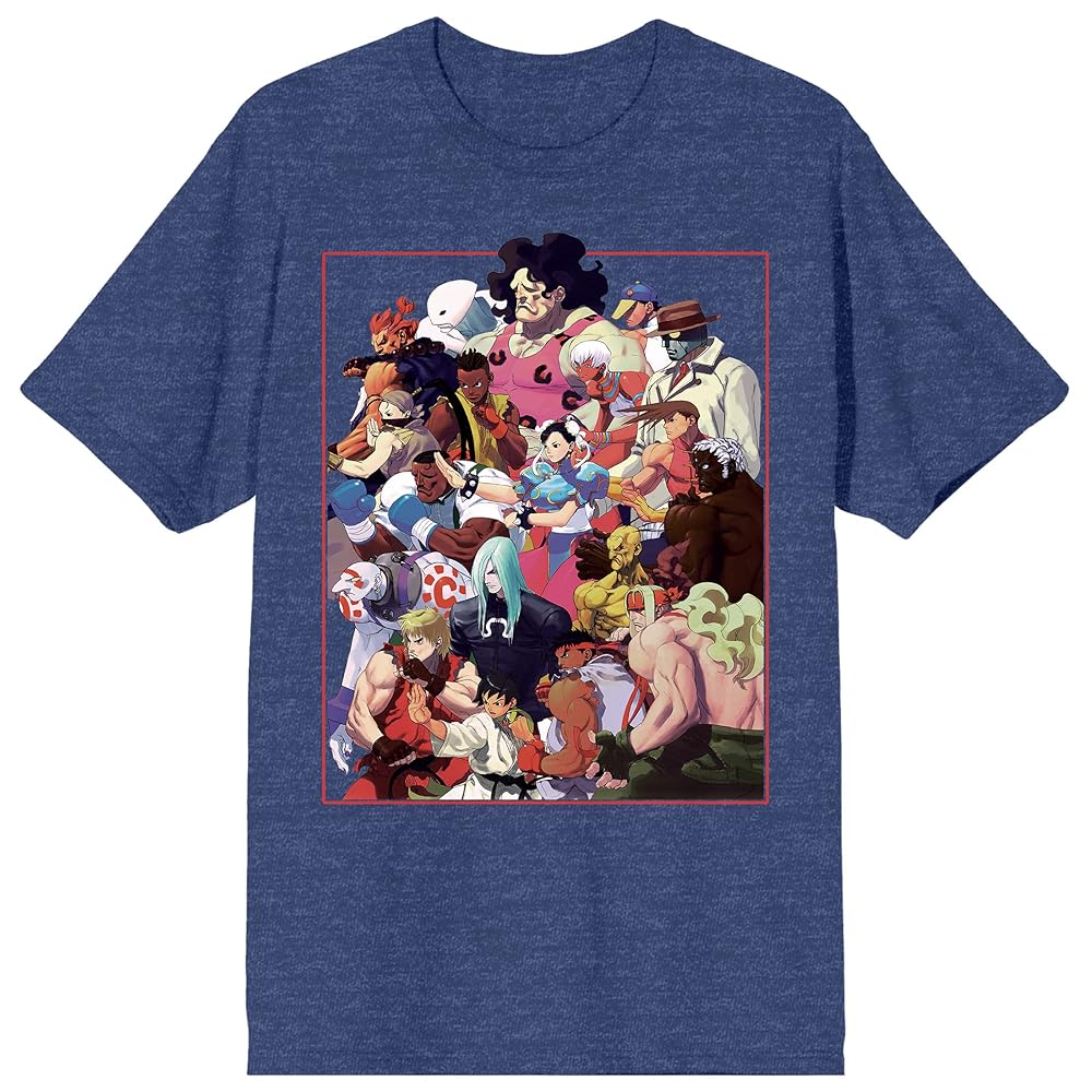 ストリートファイターIII いぶき キャラクターイラスト Tシャツ Amazon | Street Fighter 3rd Strike Character Collage Art