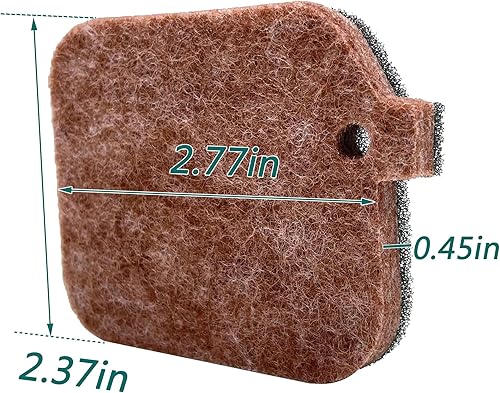 Miniatura 3 de Filtro de aire para soplador Stihl BG45 BG46 BG55 BG65 BG85 SH55 SH85 BR45C Rep 4229 120 1800, 4229 124 1500 (4)