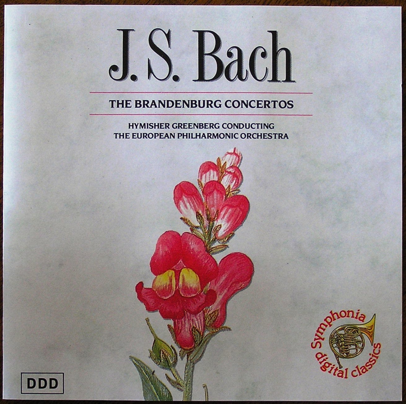 J.S. Bach: The Brandenburg Concertos [Audio CD] J.S. Bach; Hymisher Greenberg and European Philharmonic Orchestra