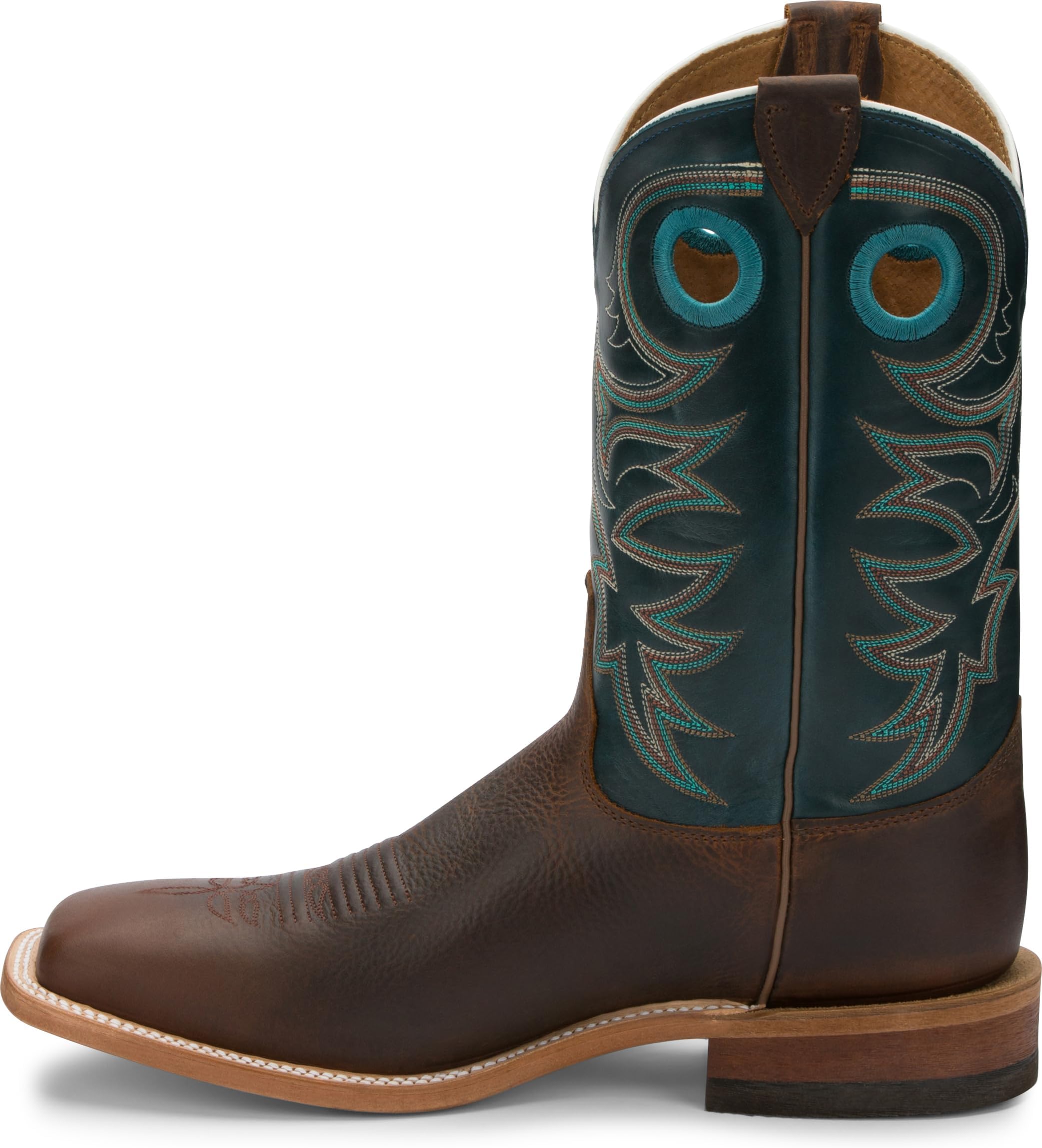 Justin Drennan 11" Western Boot for Men, Premium Leather, Cushioned Insole, Durable Outsole