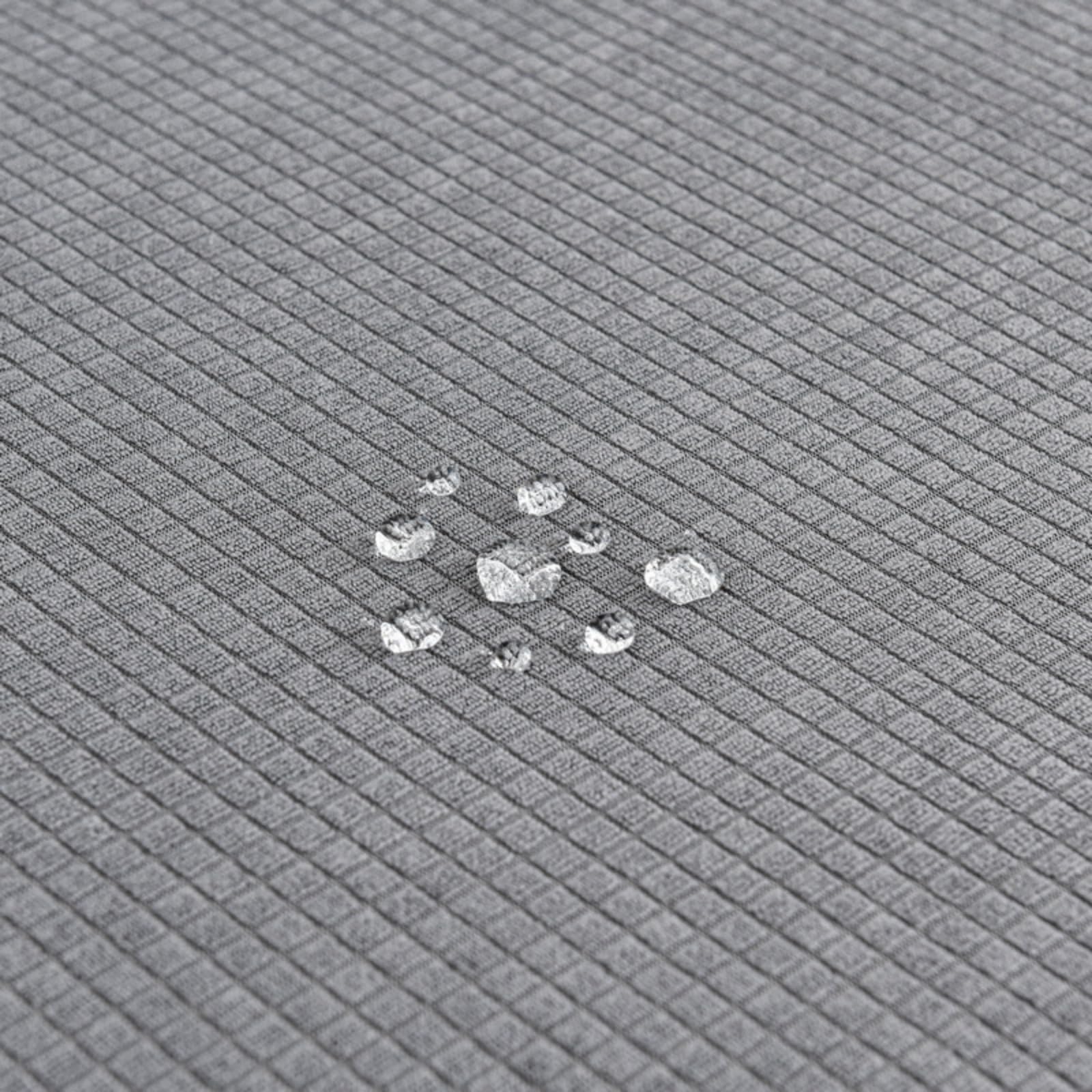 Fundas para Sillas de Comedor Pack 2 4 6 8, Fundas de Sillas de Comedor Ajustables Elasticas Estampadas Antimanchas Lavables para Hogar Restaurante (Impermeable - Blanco,6)