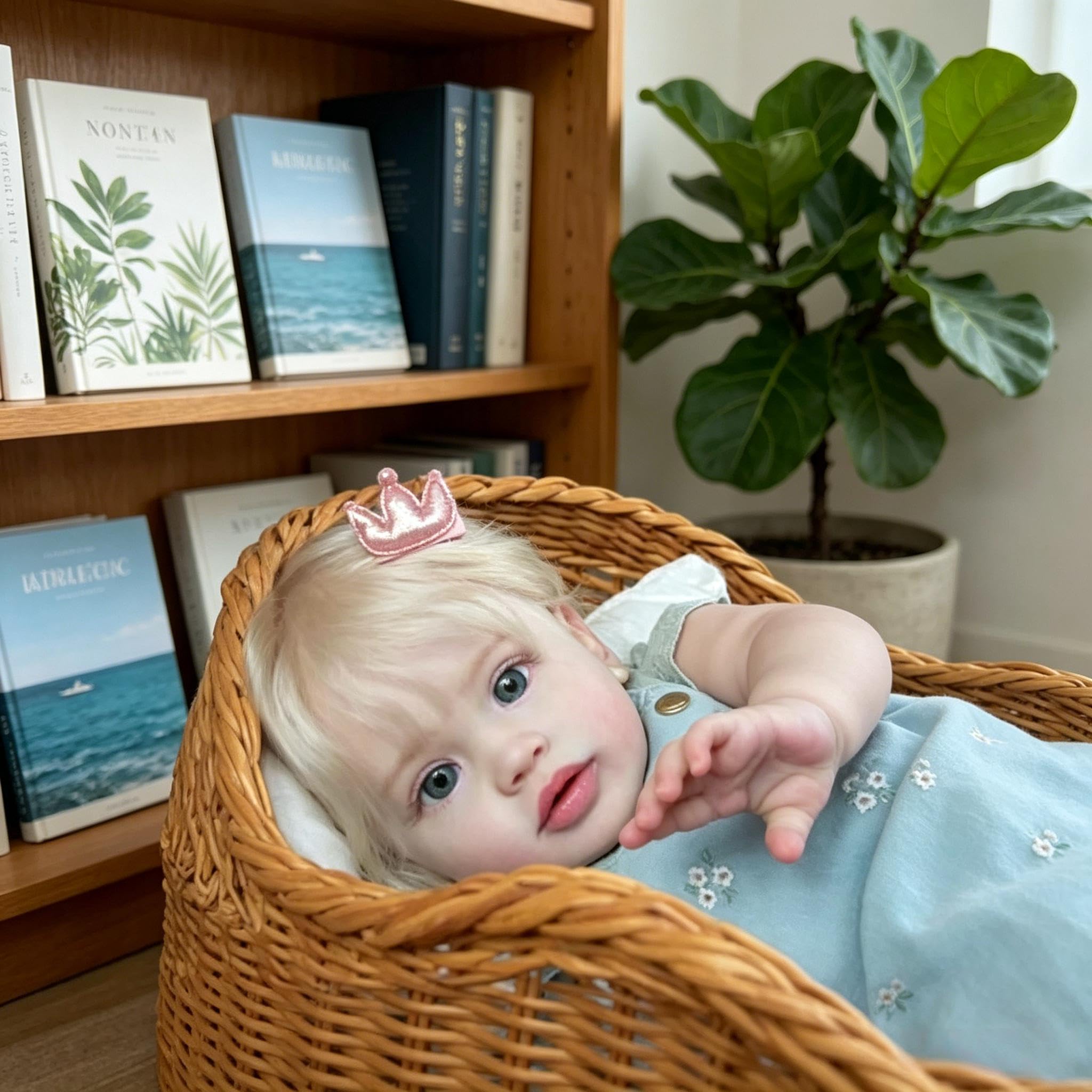26 Zoll Reborn Babypuppen Blond Mädchen Pippa Realistische Reborn Kleinkind Puppen Lebensechte Neugeborene Puppe Weicher Stoffkörper und Vinyl Gliedmaßen Real Life Kleinkind Puppe mit
