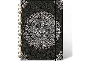 Getink Mandala Calendar 2024-2025, Hardcover Planner Weekly & Monthly Daily Agenda Book,...