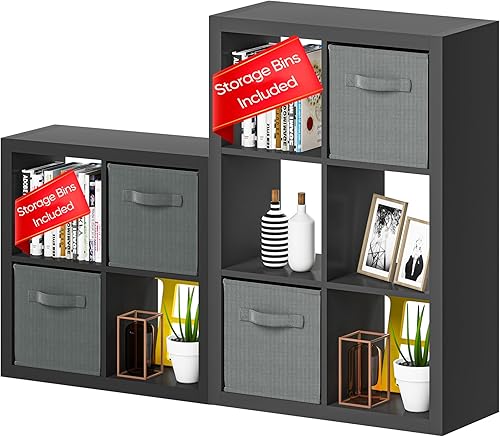 furtble Organizador de almacenamiento de 4 y 6 cubos