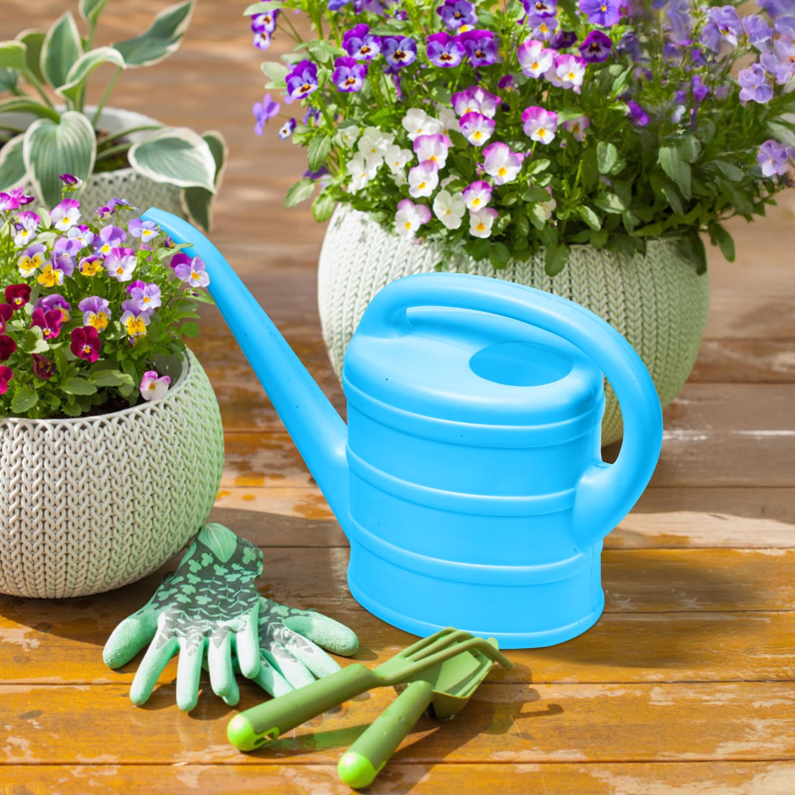 Amazon.co.jp: ZXJ 小型植物じょうろ - 1/3ガロン - ブルー : DIY