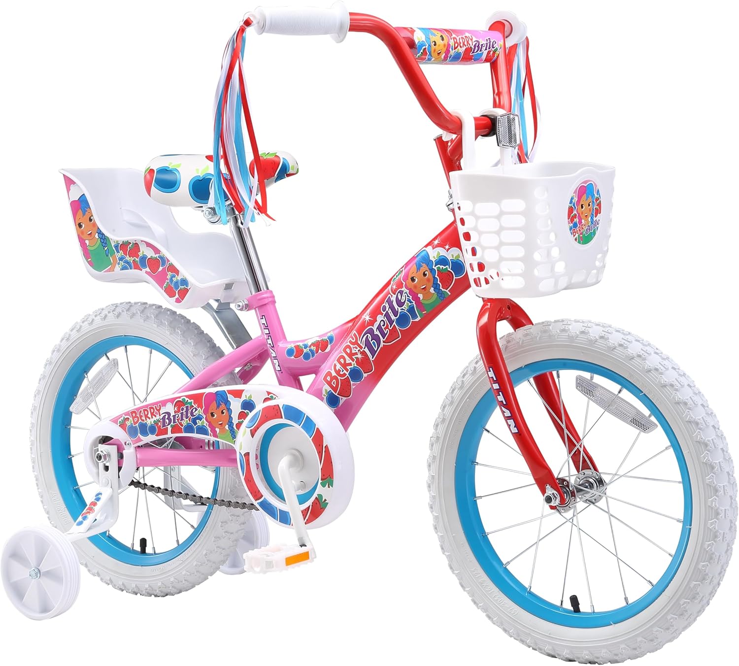 Titan Girls BMX Bike for Kids Ages 4-7, 16-Inch Dominican Republic
