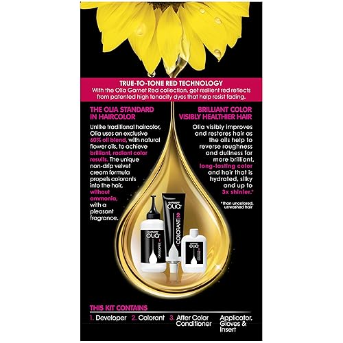 Vista 91 de Garnier Olia - Tinte para el cabello libre de amoníaco [4.0], marrón oscuro, 1 unidad (paquete de 4)