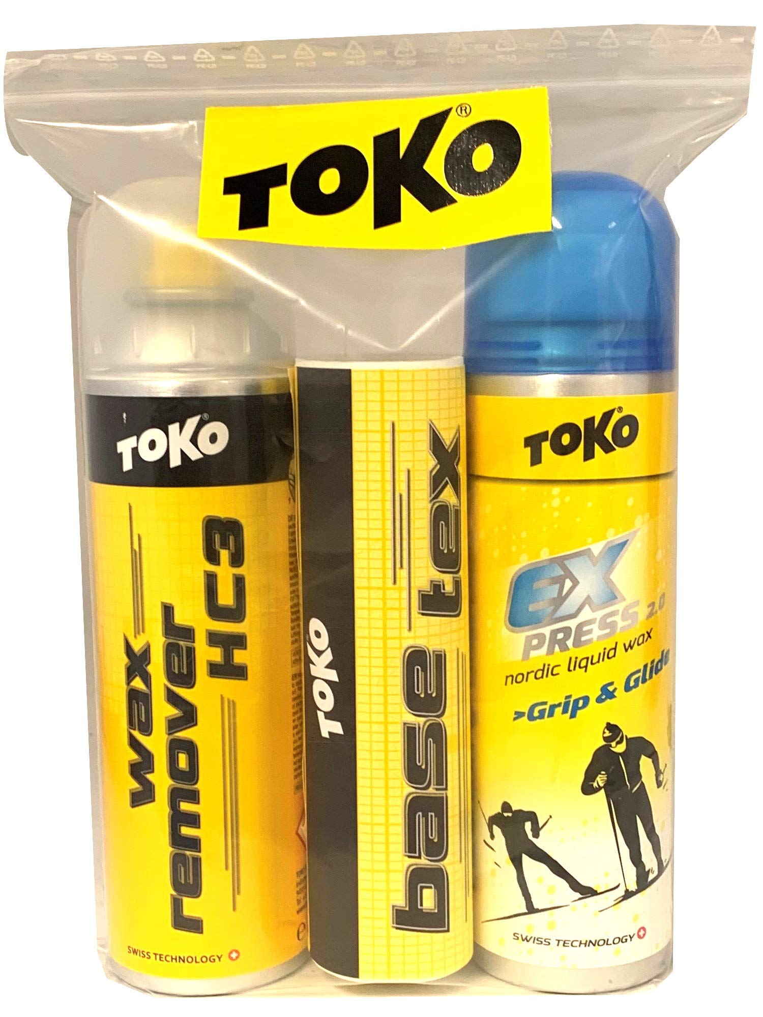 MARC TOKO Skiwachs-Set Grip & Glide - für Schuppen-Ski