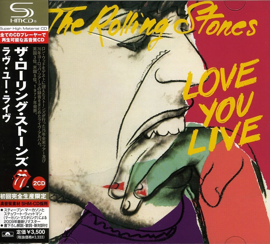 ローリング・ストーンズ ラヴ・ユー・ライヴ 紙ジャケット SHM-CD Love You Live : The Rolling Stones: Amazon.it: CD e Vinili}