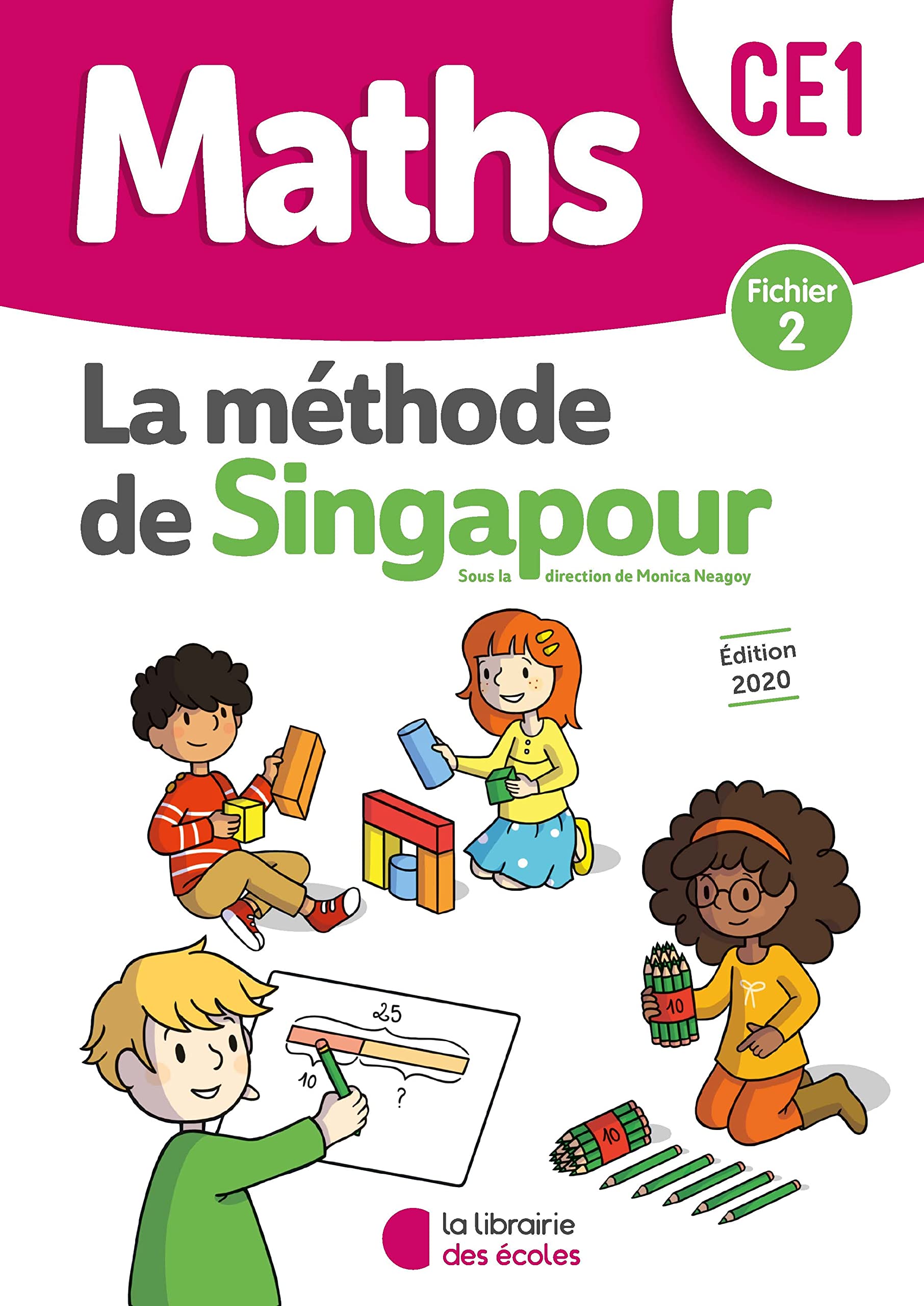 Methode de singapour CE1 (2020) - fichier de l'eleve 2 Paperback – 18 February 2020