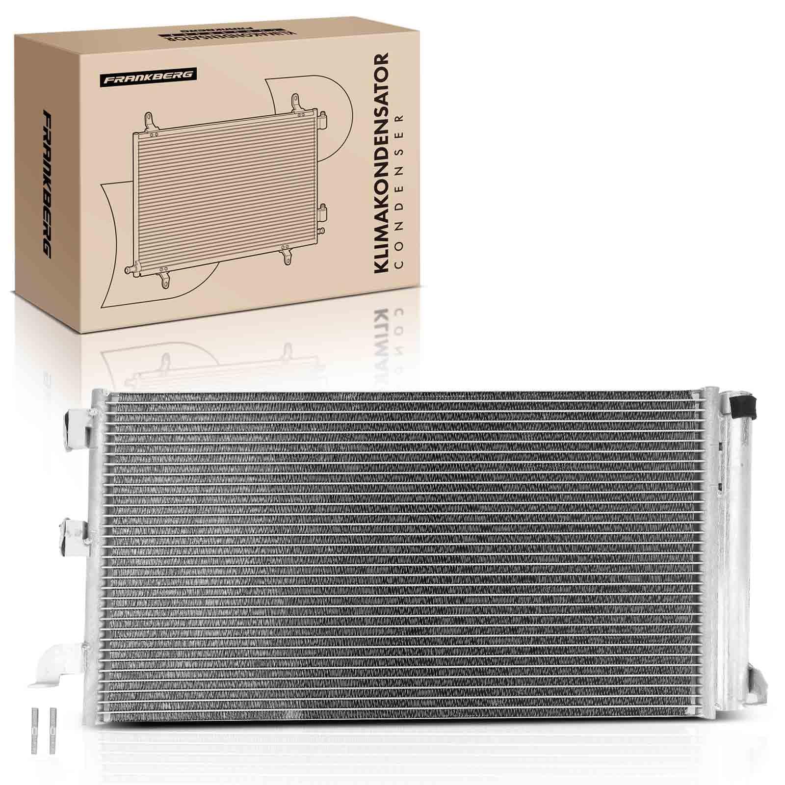 Frankberg Radiatore climatizzatore Condensatore climatizzatore Compatibile con 169 1.2 169 1.1 169 1.2 4x4 169 1.2 Natural Power 169 1.4 Natural Power Replace# 51782753,51960727