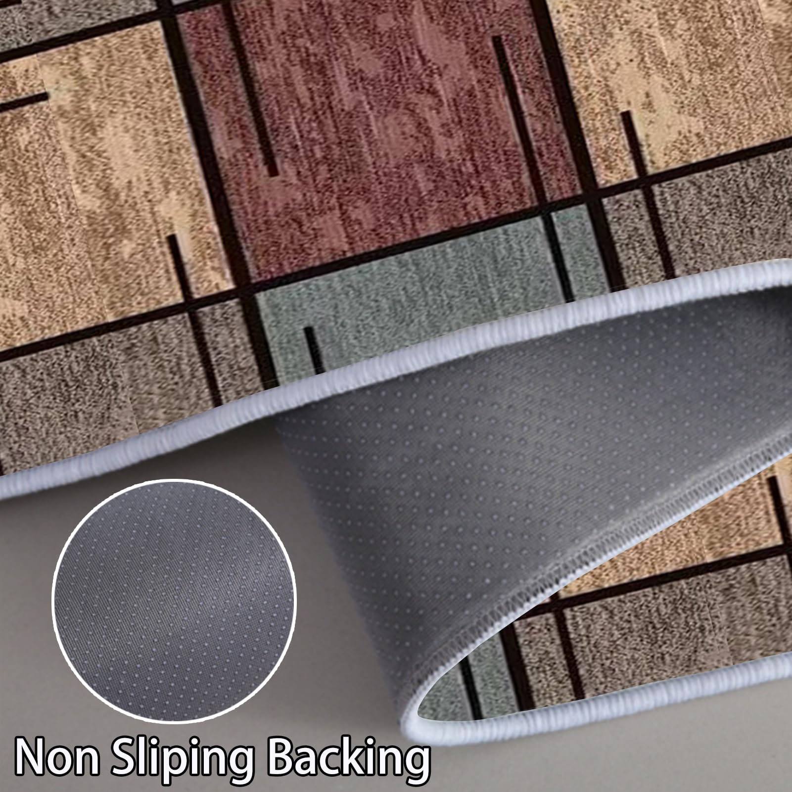 Tapijtloper voor Gang Lang Keukentapijt Antislip Wasbaar Keukenloper 40 x 60 cm Keuken Tapijtloper Haltapijt Antislip Gang Tapijt Hal voor Keuken Ingang Breedte 40-120cm
