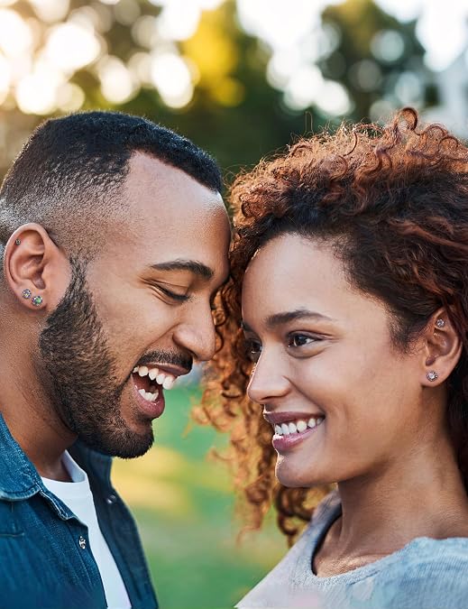 Subiceto 1 Pair Titanium Stud Earrings for Women Men Hypoallergenic