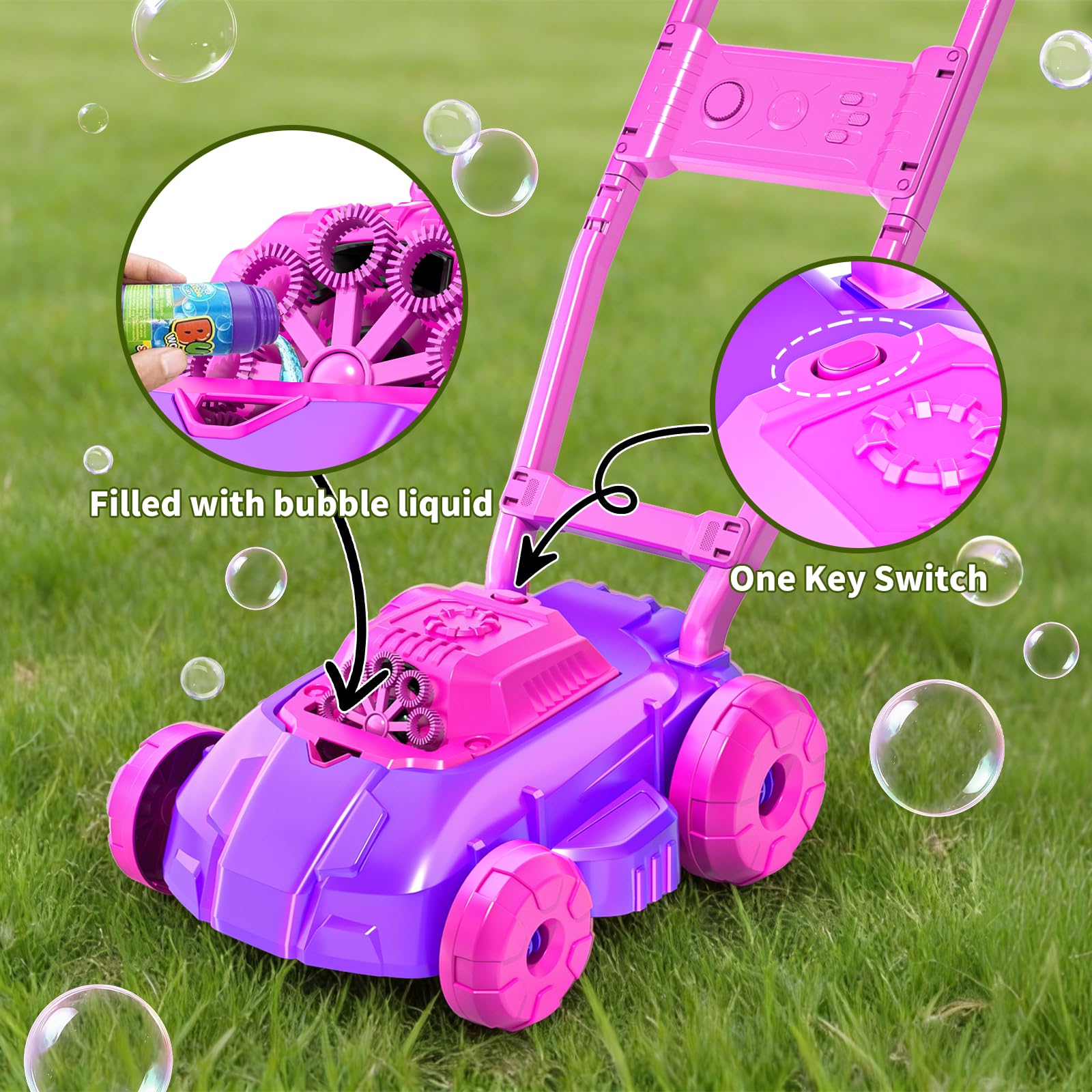 Máquinas Cortacésped De Burbujas Para Niños Pequeños Fr80bn | Cuotas