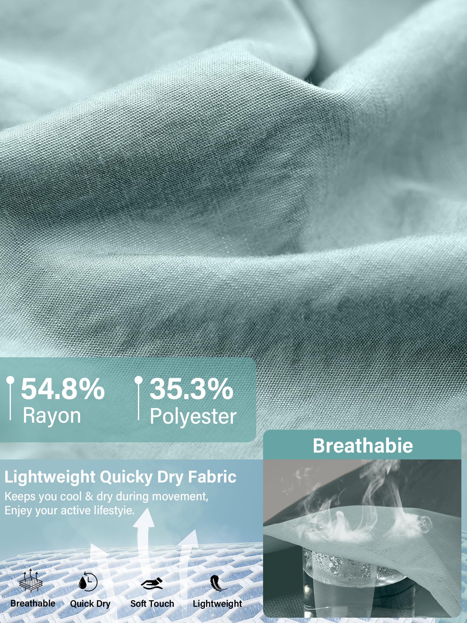 Pantalon cargo de randonnée pour femme, séchage rapide, léger, taille élastique, safari, voyage
