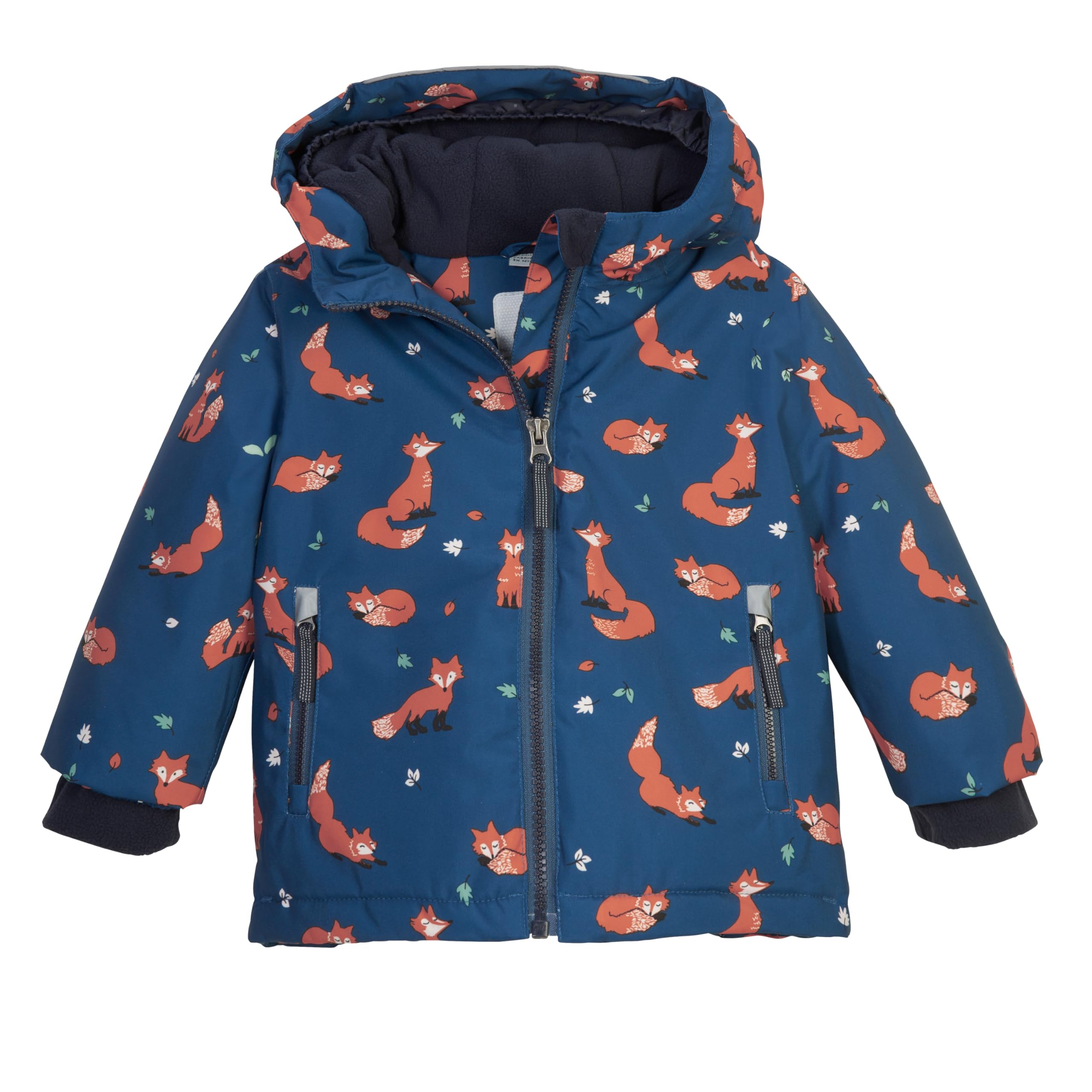 first instinct by killtec Kind Ski-jack/functioneel jack met capuchon en sneeuwvanger FISW 31 MNS SKI JCKT, fuchsia, 98/104, 42253-000