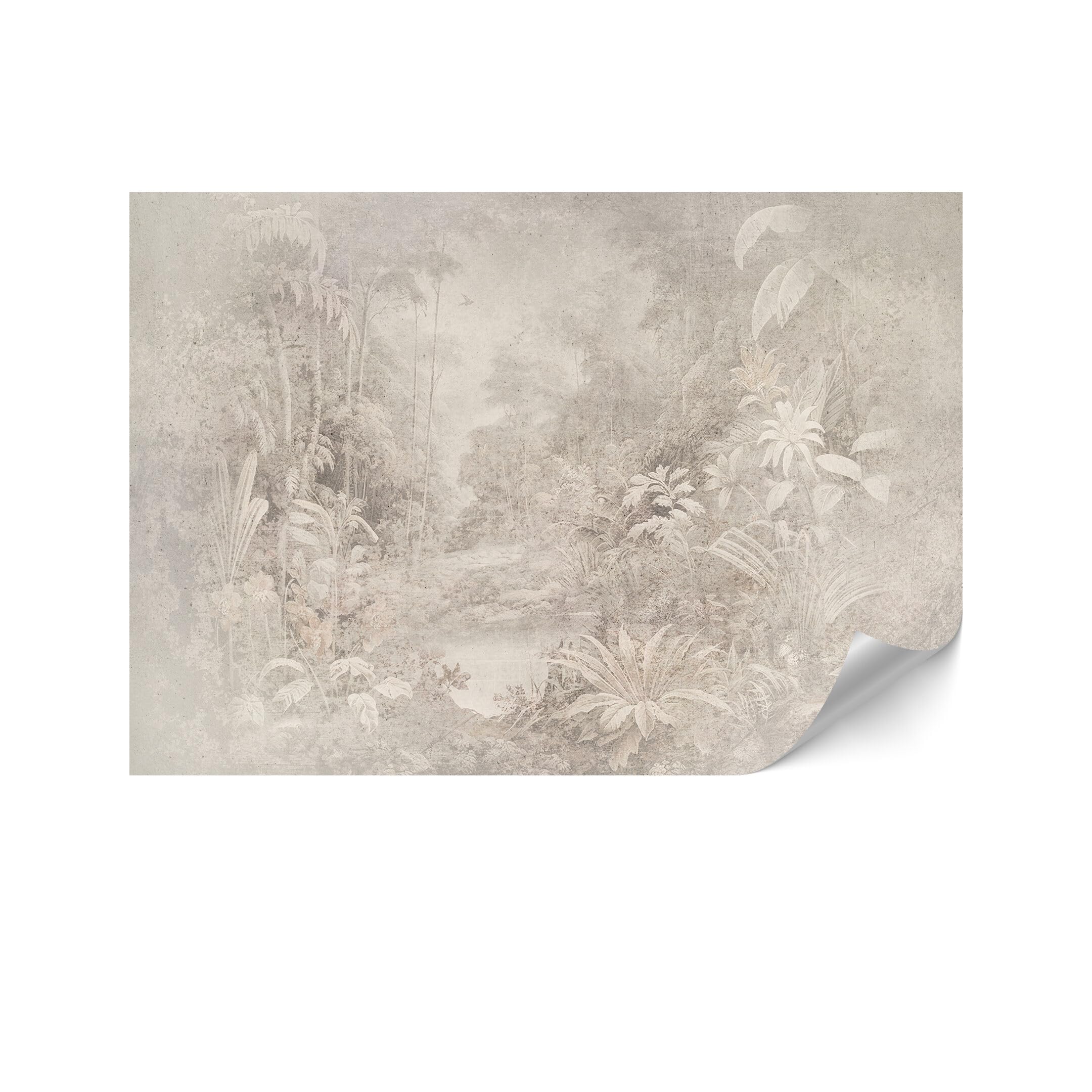 Papel Pared 250x175 cm - Papel Pintado Pared con motivo Naturaleza - Papel Pared Moderno para Salón y Dormitorio - Fotomurales Fácil de instalar - Selva 5