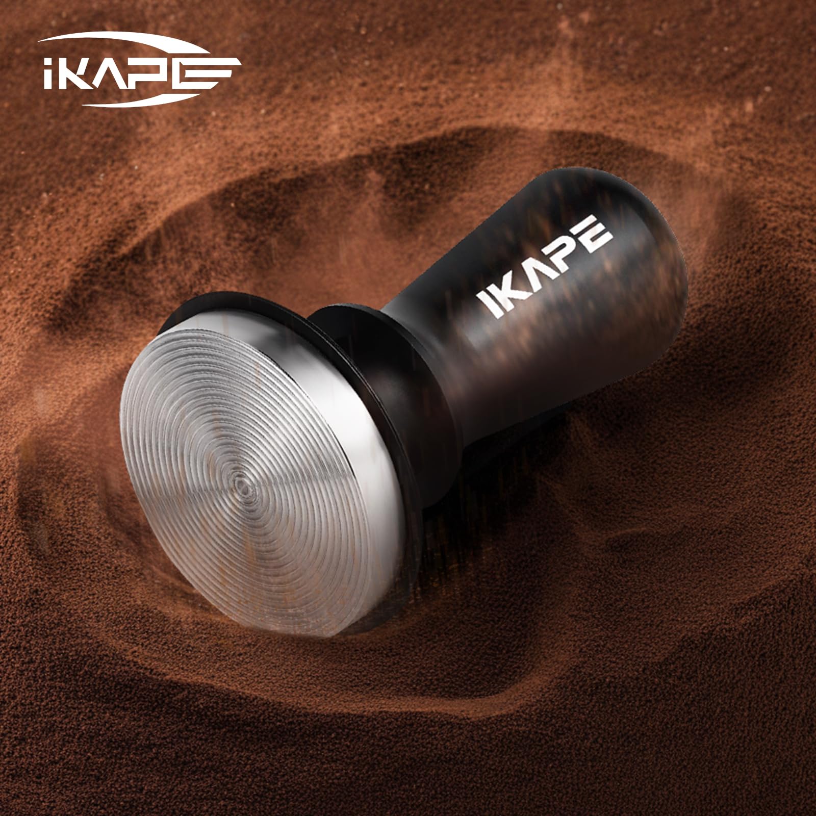 IKAPE 53.3mm Espresso Tamper, Premium Barista Coffee Tamper with Calibrated Spring Loaded - Image 2