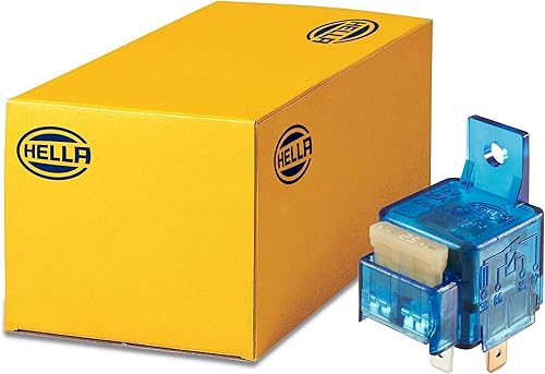 Miniatura 7 de HELLA 003530041 Relé ISO SPST de 12 V25 amperios Mini con fusible y soporte de 25 amperios