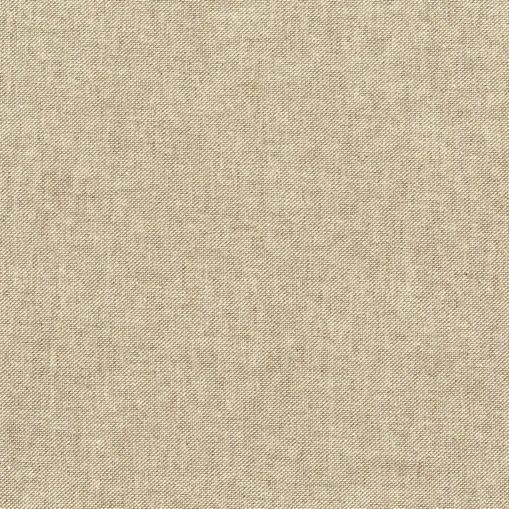 Recycled Cotton Linen Look Fabric Plain Curtain Upholstery Cushion 140cm Wide (Sold Per Metre) (Natural)
