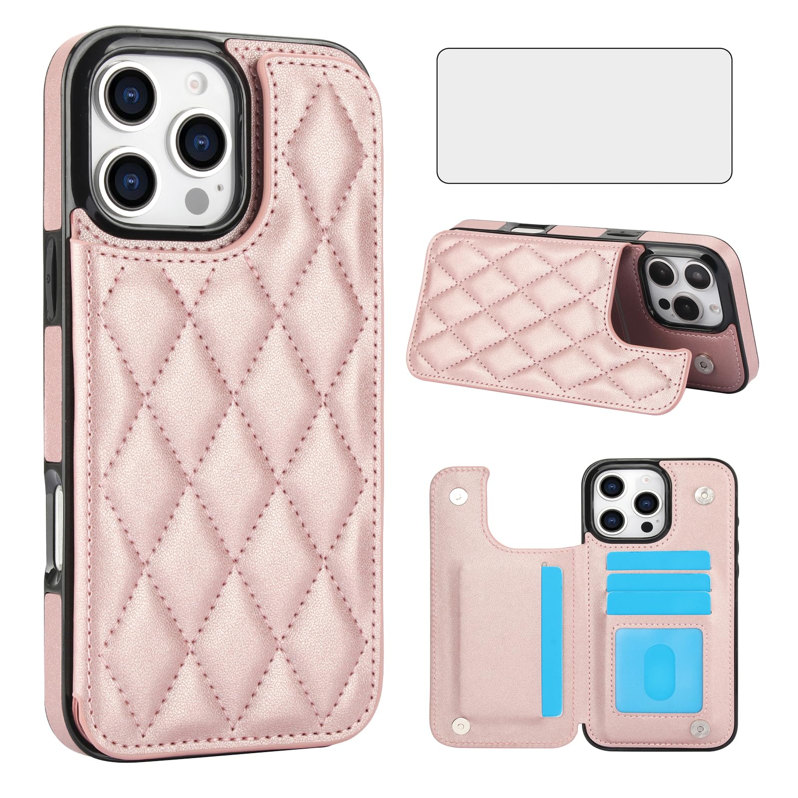 Protection anti-RFID pour coque iPhone 16 Pro Max avec vitre - 8