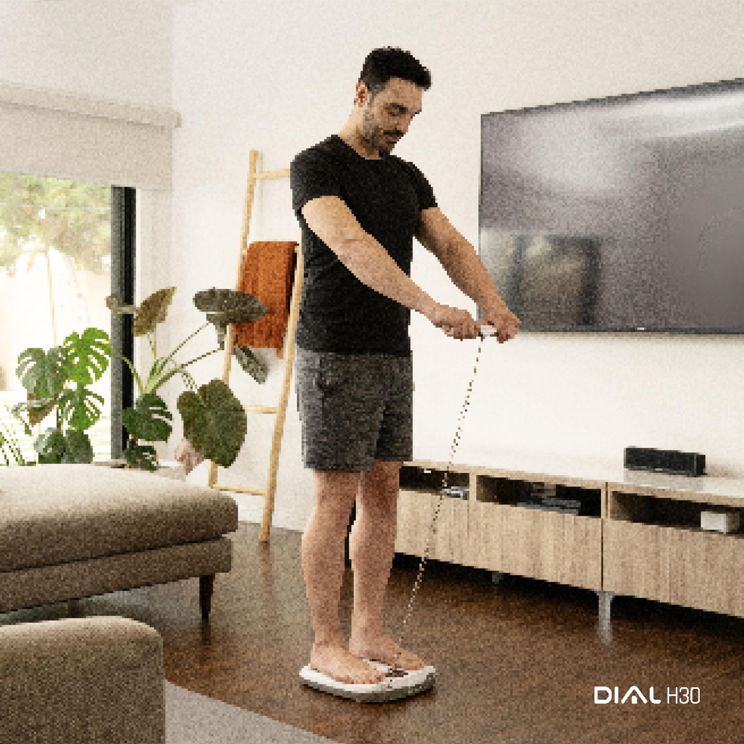 InBody Dial H30 Intelligente Körperzusammensetzungswaage – misst das gesamte Körpergewicht, Skelettmuskelmasse, weiche Magermasse, Körperfettmasse, prozentuales Körperfett, viszerales Fett und mehr