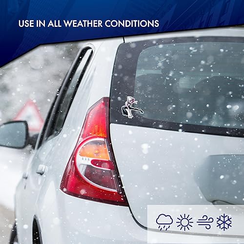 Miniatura 6 de Marvel Spider-Gwen - Juego de 9 calcomanías de vinilo para botella de agua de coche, bicicleta, casco, laptop, monopatín, calcomanías de Marvel para