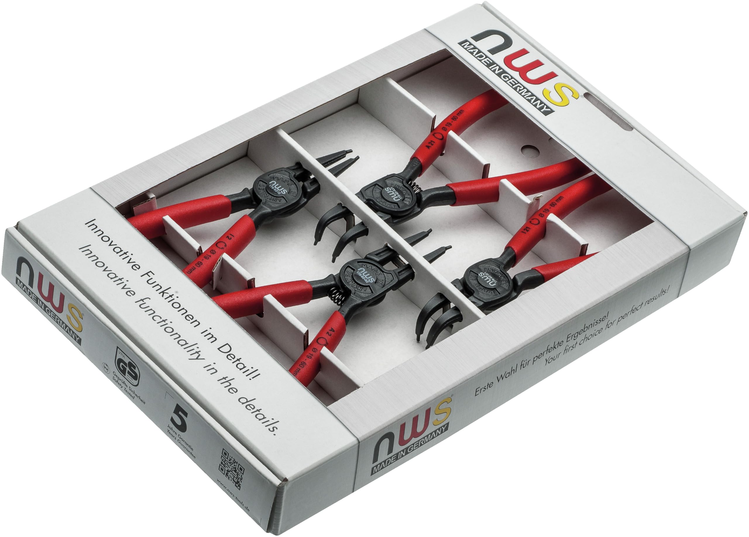 NWS 792 - Juego 4 Alicates Circlips