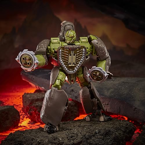 Miniatura 11 de Transformers Toys Generations War for Cybertron: Kingdom Voyager WFC-K27 Rhinox Figura de acción – Niños a partir de 8 años, 7 pulgadas