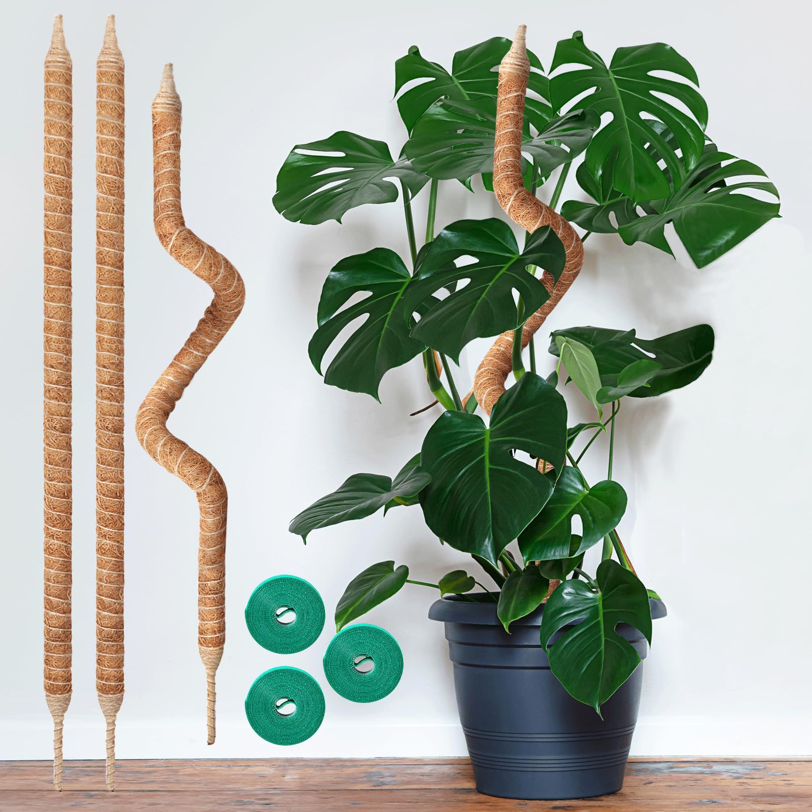 3-Pack 35in Vanut Moss Pole