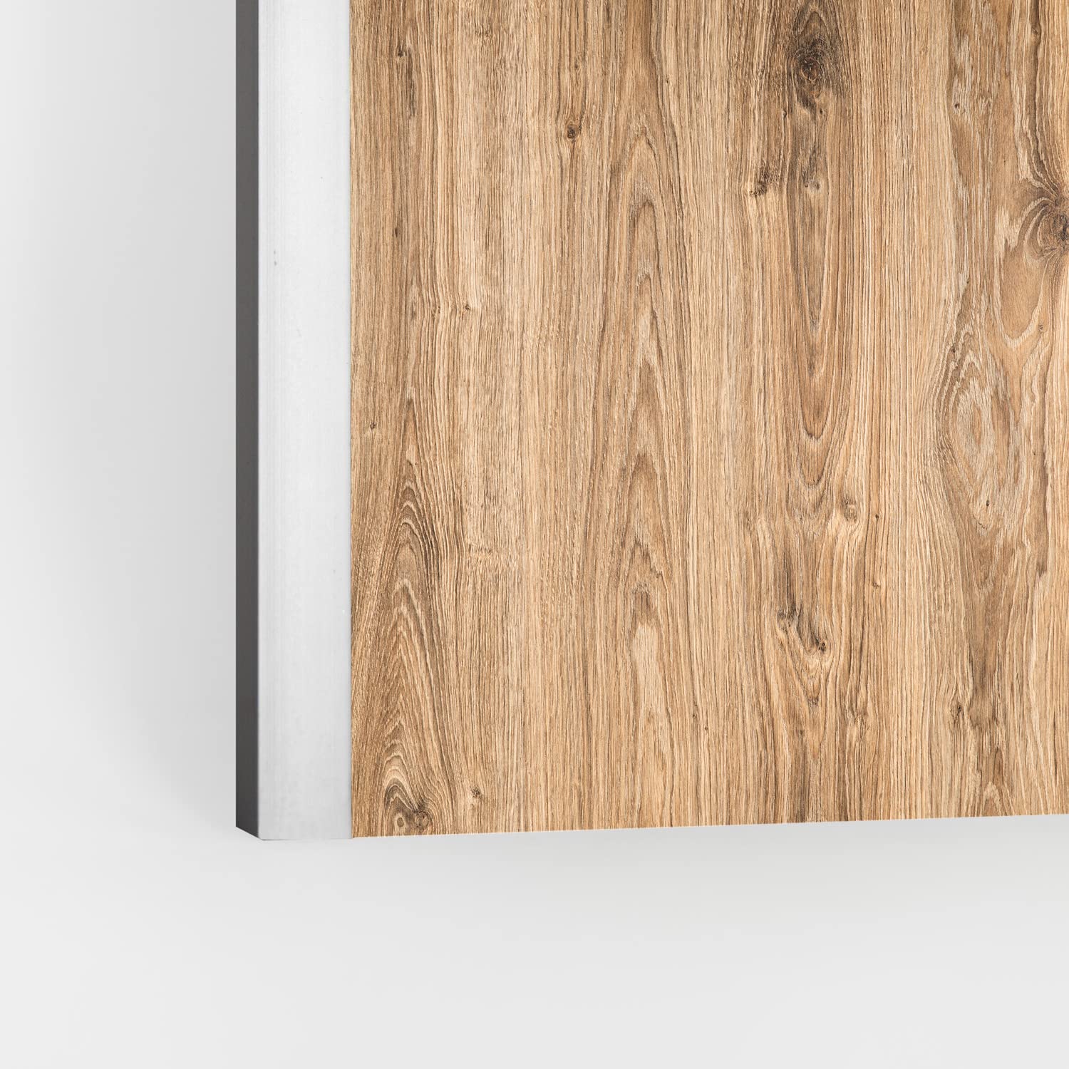 dedeco Aluminium Abschlussprofil Endprofil 200cm für 3mm Duschrückwände